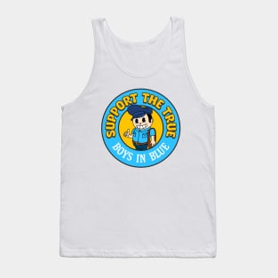 Support The True Boys In Blue - Postal Worker Rights Tank Top